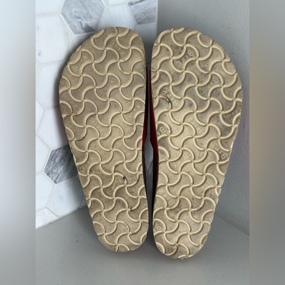 Birkenstock Women's Ibiza Birko-Flor Sandals Red EU 36 US 5-5.5 Regular - Picture 7 of 9